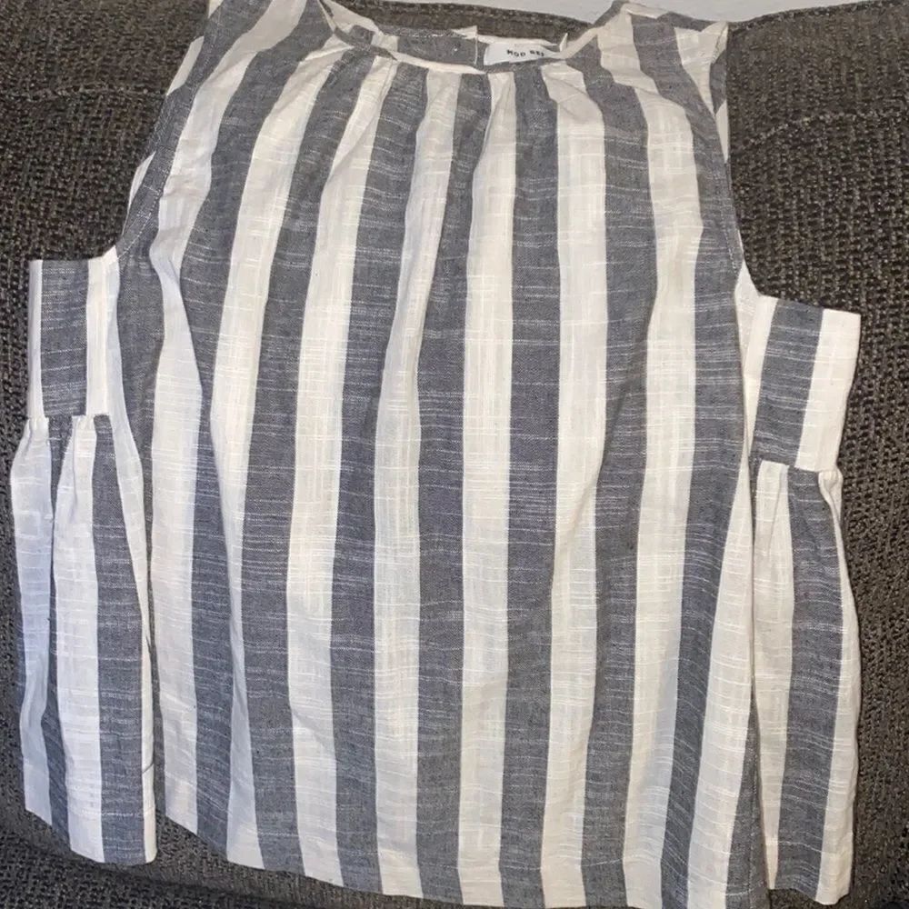 ✨Mod Ref Striped Sleeveless Button Down Tank✨ - Picture 5 of 8